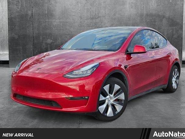 TESLA MODEL Y 2021 5YJYGAEE0MF189006 image